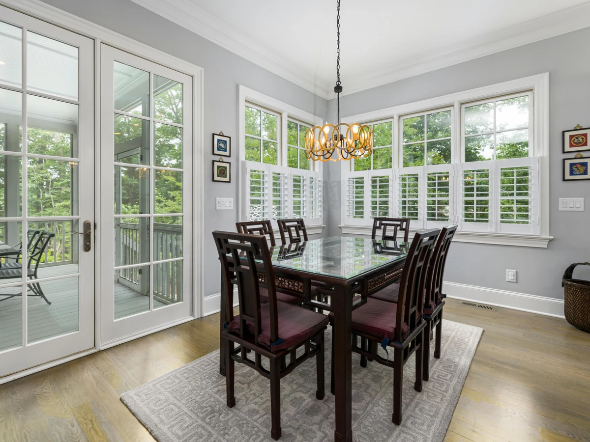 Luxury villa deck painting and staining in Derby