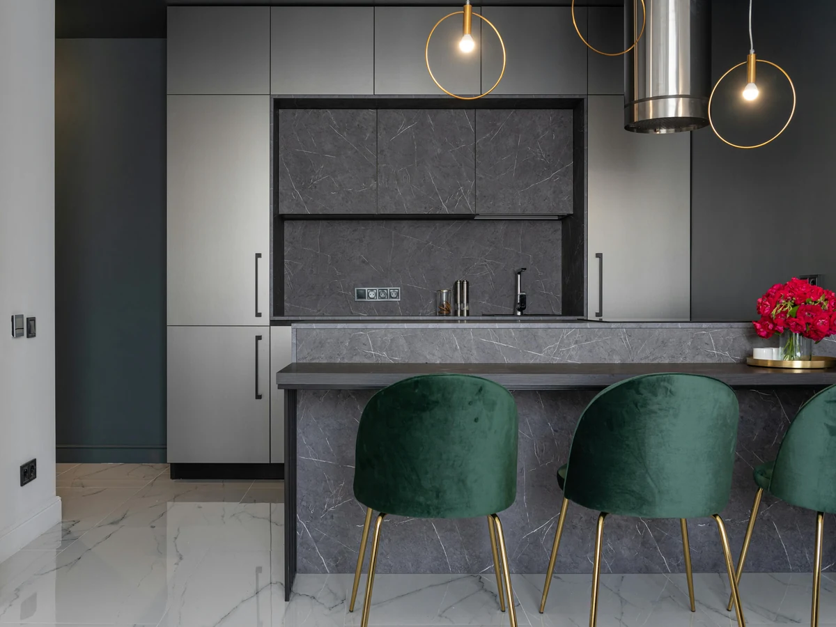 Freshly painted white bathroom walls with clean finish