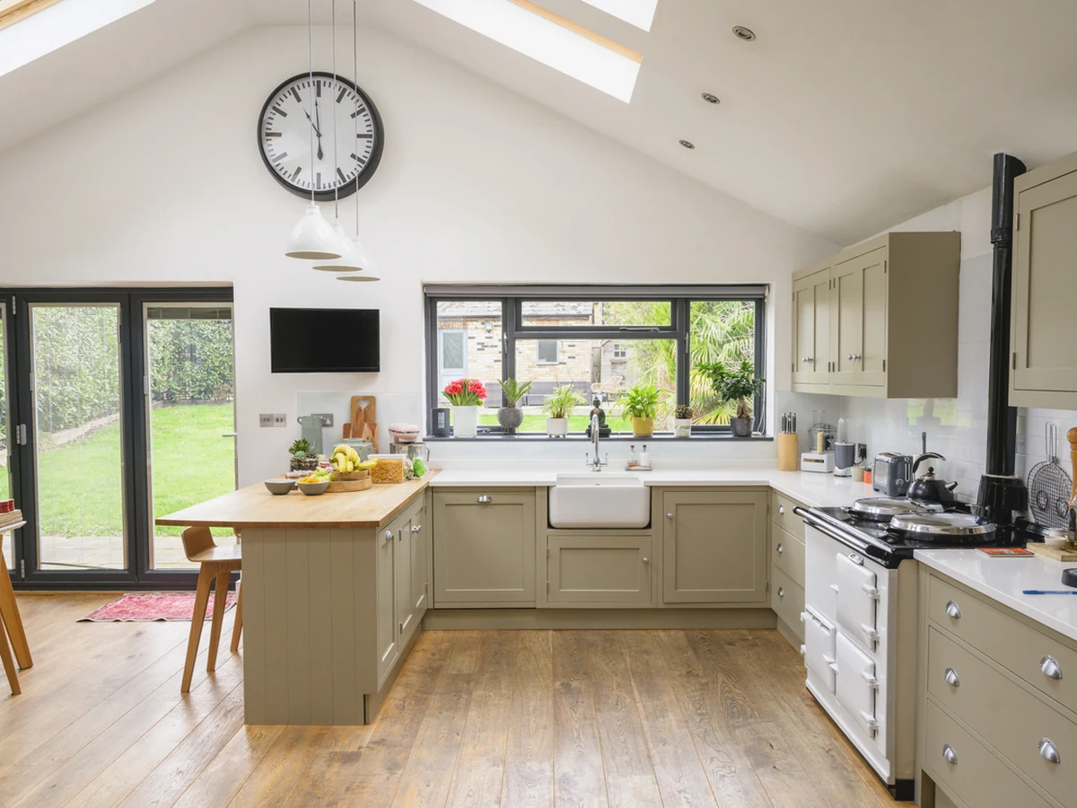 Empty room with two-tone interior paint finish in Derby