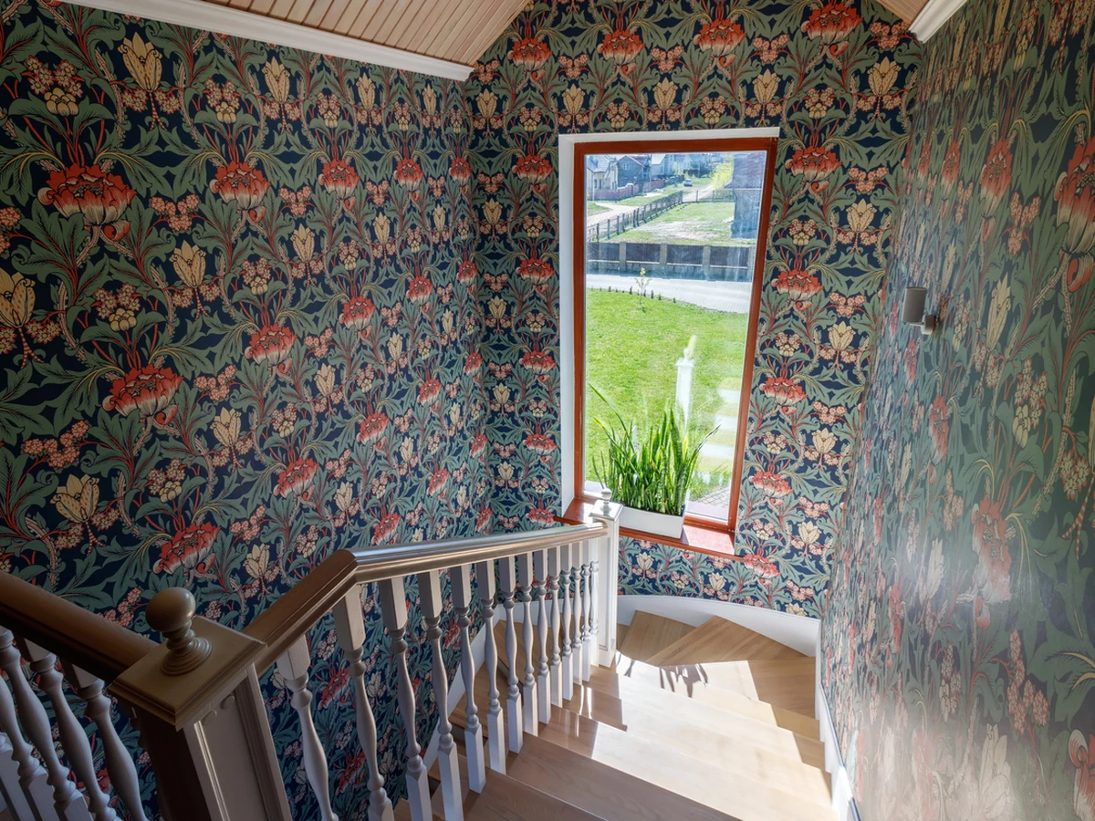 Professional painter ready for front door painting work in Derby